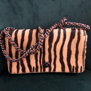 Coach calf hair dinky Handbag